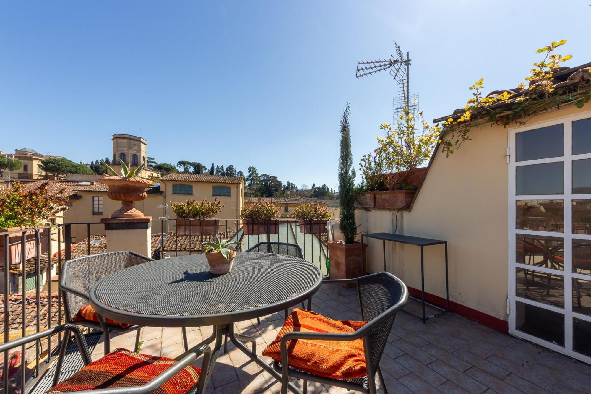 피렌체 Borgo Tegolaio Terrace 아파트 외부 사진
